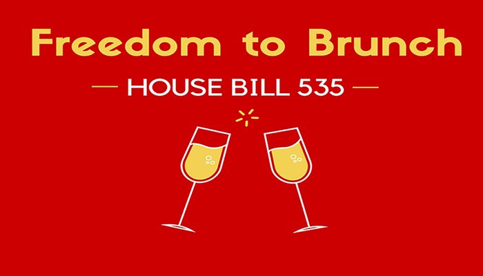 GRAToday's tweet photo. Help restaurants sell alcohol at 10:30 a.m. on Sundays in Georgia! #GABrunchBill https://t.co/LcA5JPjRnn