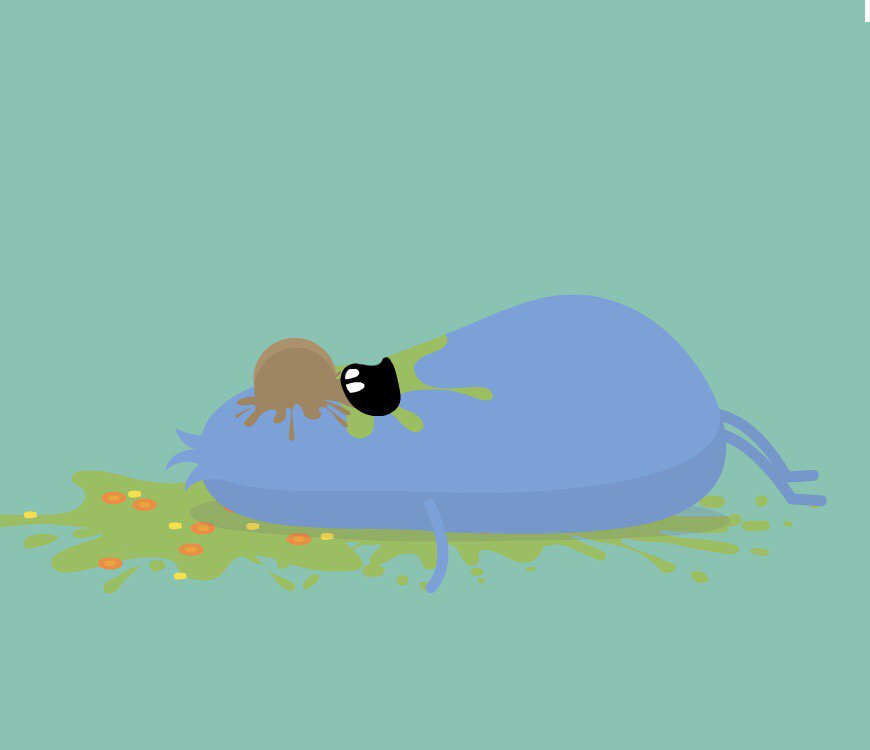 I just slipped in a puddle of my own puke: appstore.com/dumbwaystodie ioiiiii