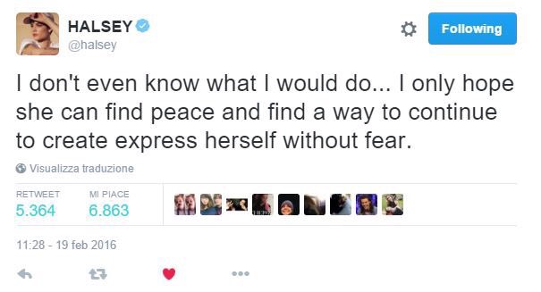 BeautyByBetty's tweet photo. Halsey is the only artist (so far) to defend Kesha. If only other artists would do the same and speak up #freekesha https://t.co/9Zefw0Rop0