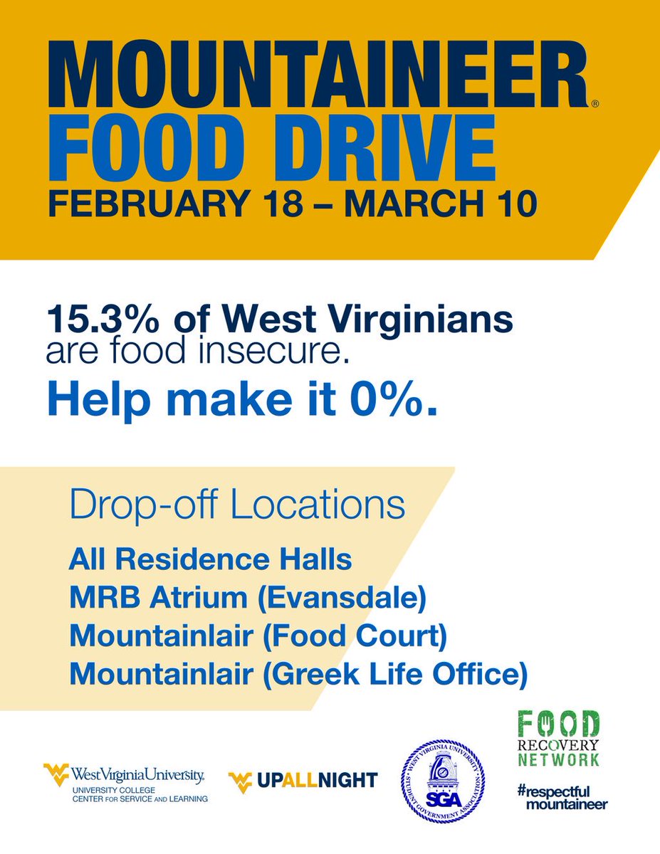 RespectfulWVU's tweet photo. Together we can be the change! Donate today! https://t.co/hIc2zll4UQ