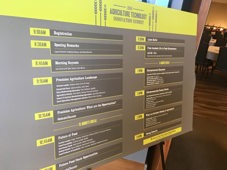 UIResearchPark's tweet photo. #ThankYou to all of our #AgTech16 panelists and speakers for making yesterday's event a success! https://t.co/S3zzRcwty3