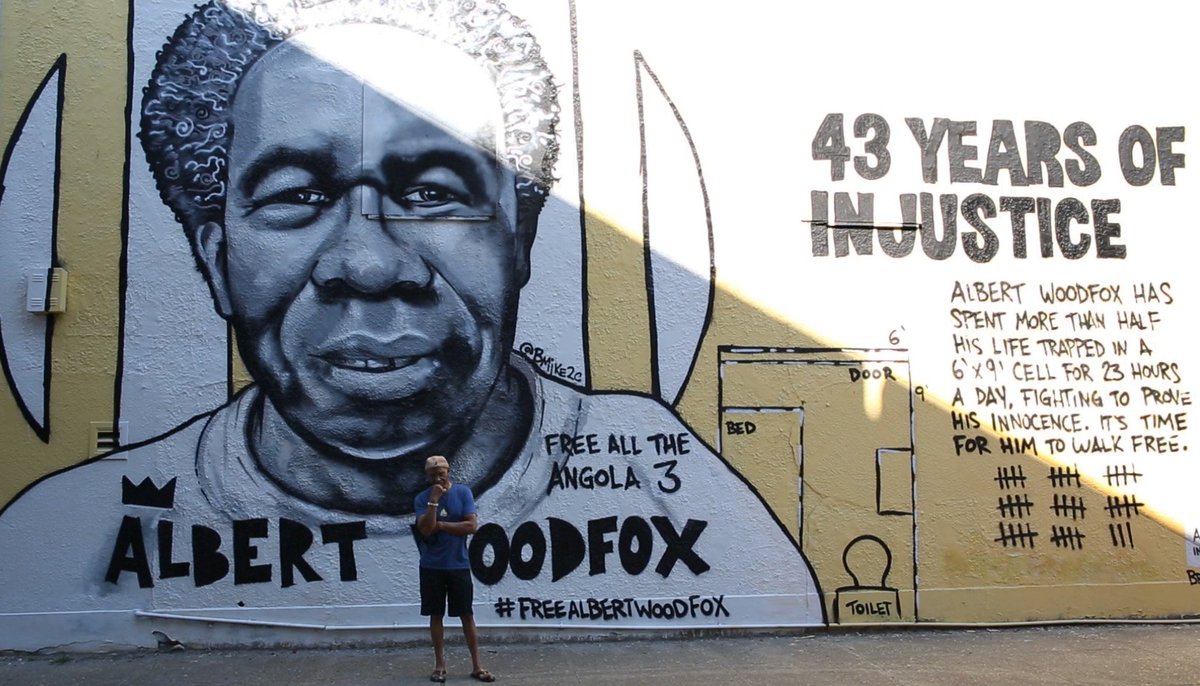 #AlbertWoodfox est libre! Après 43 ans de cauchemar absolu. bit.ly/1QOLaUp More to come