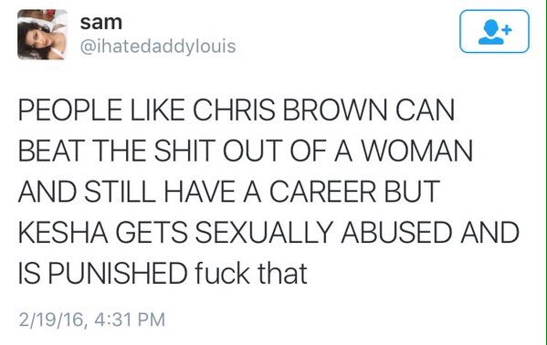 EnigmaticGaga's tweet photo. The difference between how they treat women and how they treat men is shocking! #FreeKesha #SonySupportsRape https://t.co/ikSqsQQYFe