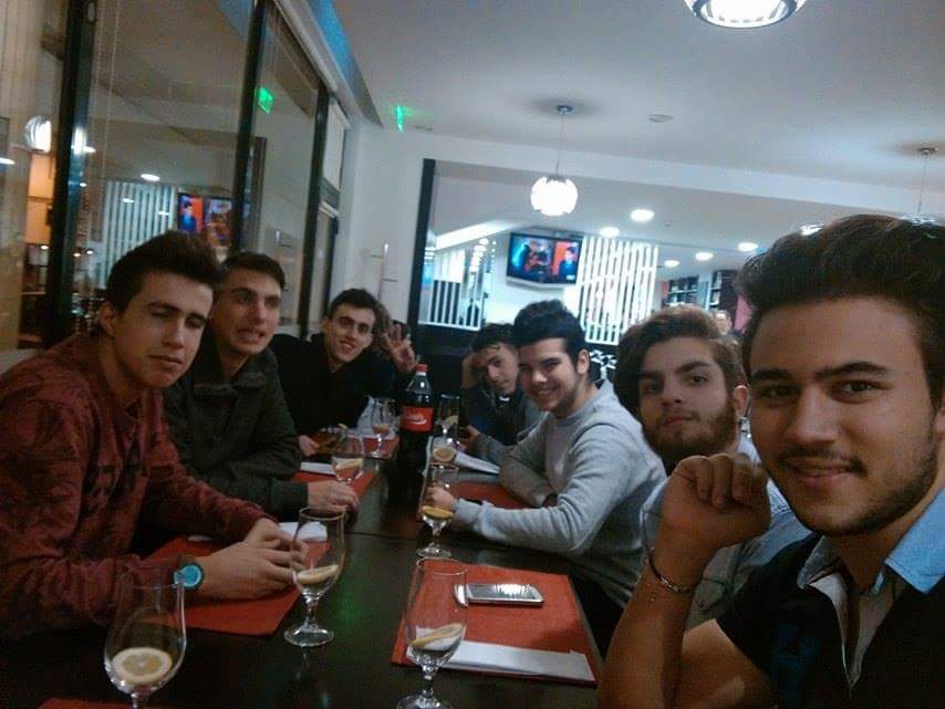 dream28k's tweet image. Having some fun in a friendzzz dinner☺😂