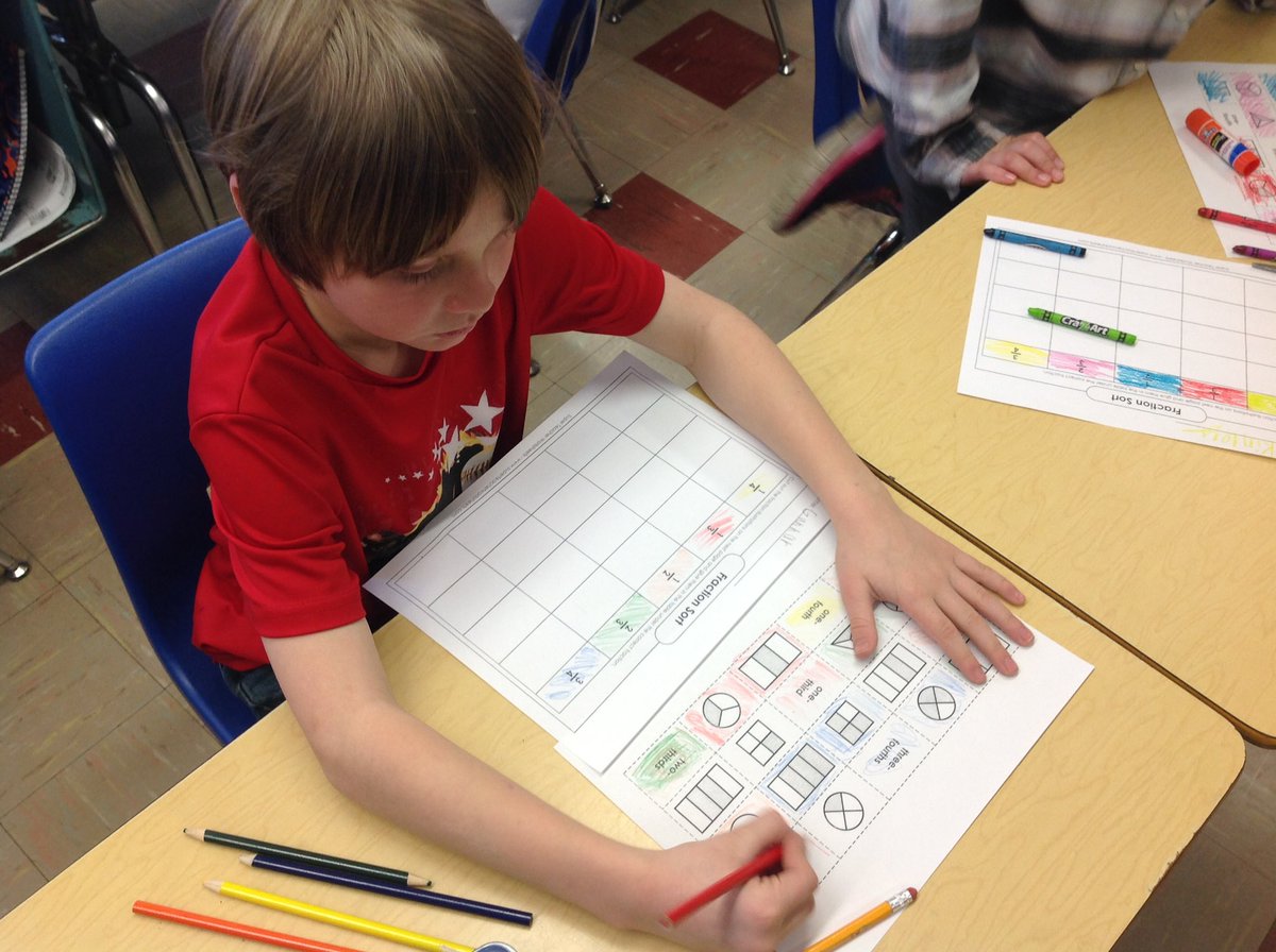 mageethird's tweet image. Loving equivalent fractions! #mwespride