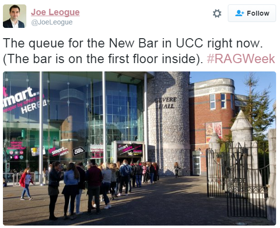 dailyedge's tweet photo. 11 tweets and Instagrams that sum up the madness of #RagWeek2016: https://t.co/tDiRPdkgSs https://t.co/xC23qlJbXt