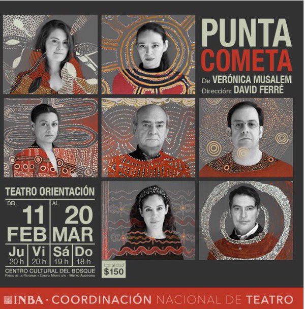 cotidianomexa's tweet photo. Veamos a @soniafrancoof, @JCVives en @PuntaCometaObra Prod @DavidShilloap de @VeroMusalem @Gente_de_Teatro @CCB_INBA https://t.co/b7PUcwKuaM