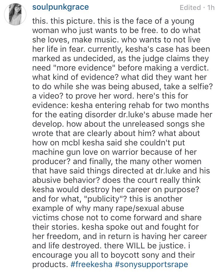 sunsetkesha's tweet photo. i wrote this after i heard about kesha's case being undecided. just some of my thoughts on the matter. https://t.co/1YQh4LHsX1