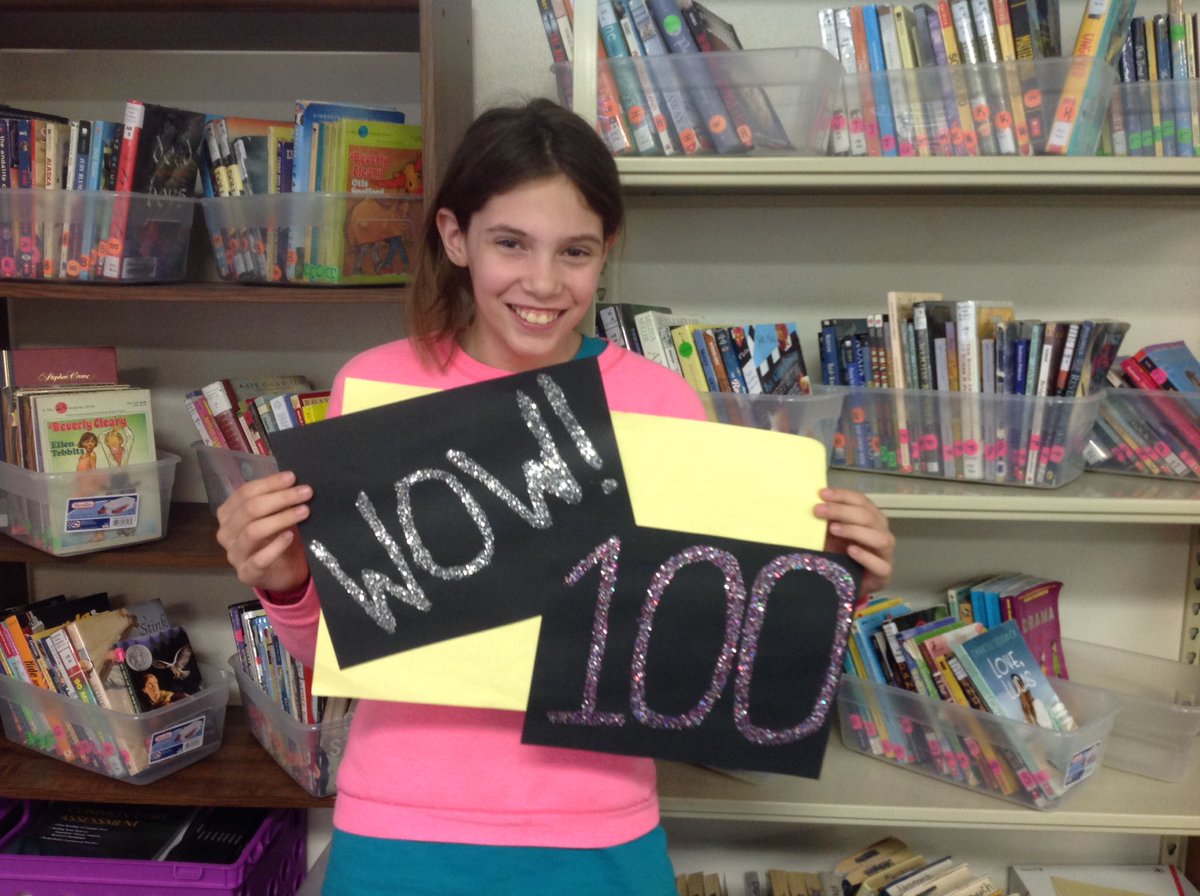 bethabramowich's tweet photo. First 100 book reader this year! Love teaching this girl #40bookchallenge #falconforward #glitterrules https://t.co/OYigAk8vdu