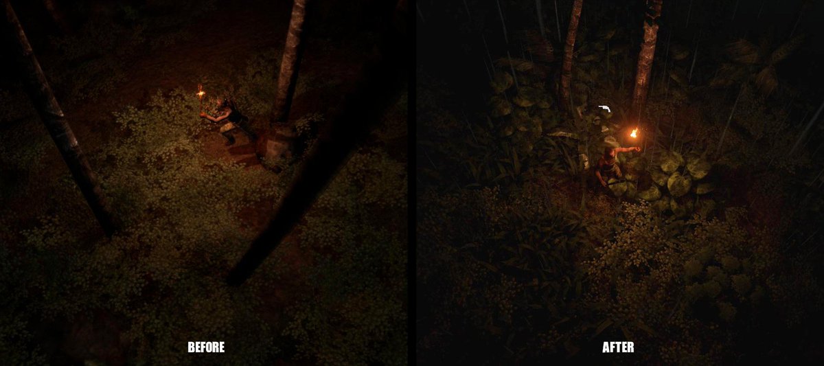 CongotheGame's tweet image. New foliage is looking much better :D #gamedev #indiedev #unrealengine