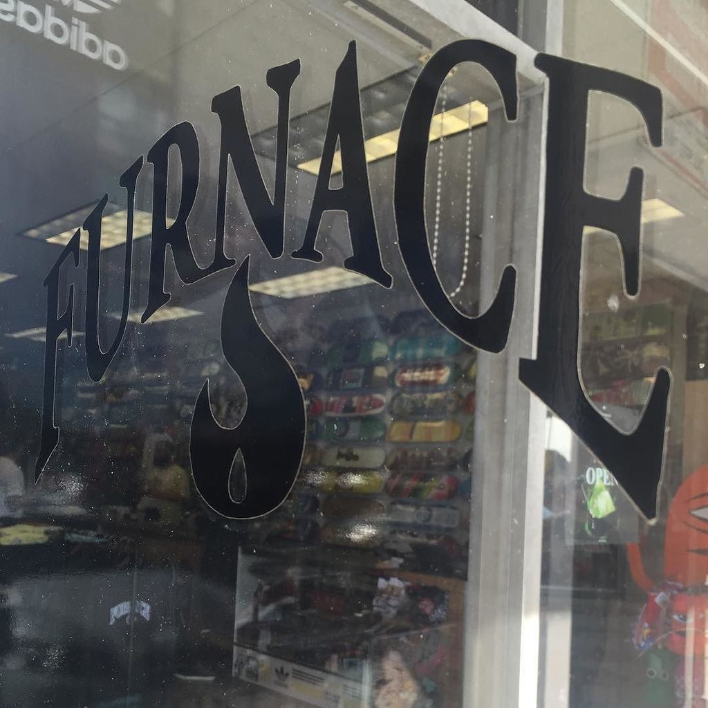 A lot of history behind that glass!! Rad as fuck store 🙏🏼 <a href="/furnaceskate/">F U R N A C E</a>