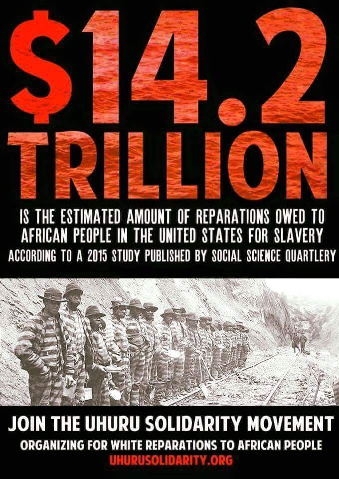 ReparationsNow1's tweet photo. Reparations are due to all our people's Globally!!! #FREEHAITI  #TheyStoleUs #TheySoldUs #TheyOweUs #REPARATIONSNOW https://t.co/iEZ24rP0yB