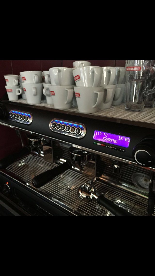 Nieuwe Catunambu koffiemachines <a href="/ccjanvanbesouw/">CC Jan van Besouw</a> !!