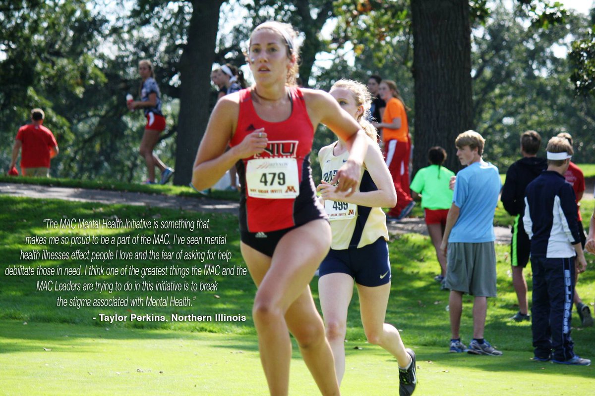 MACSports's tweet photo. .@NIUXCTrack’s Taylor Perkins is #TakingMACtion. @NIUAthletics @NIU_SAAC https://t.co/MOtSH05srk
