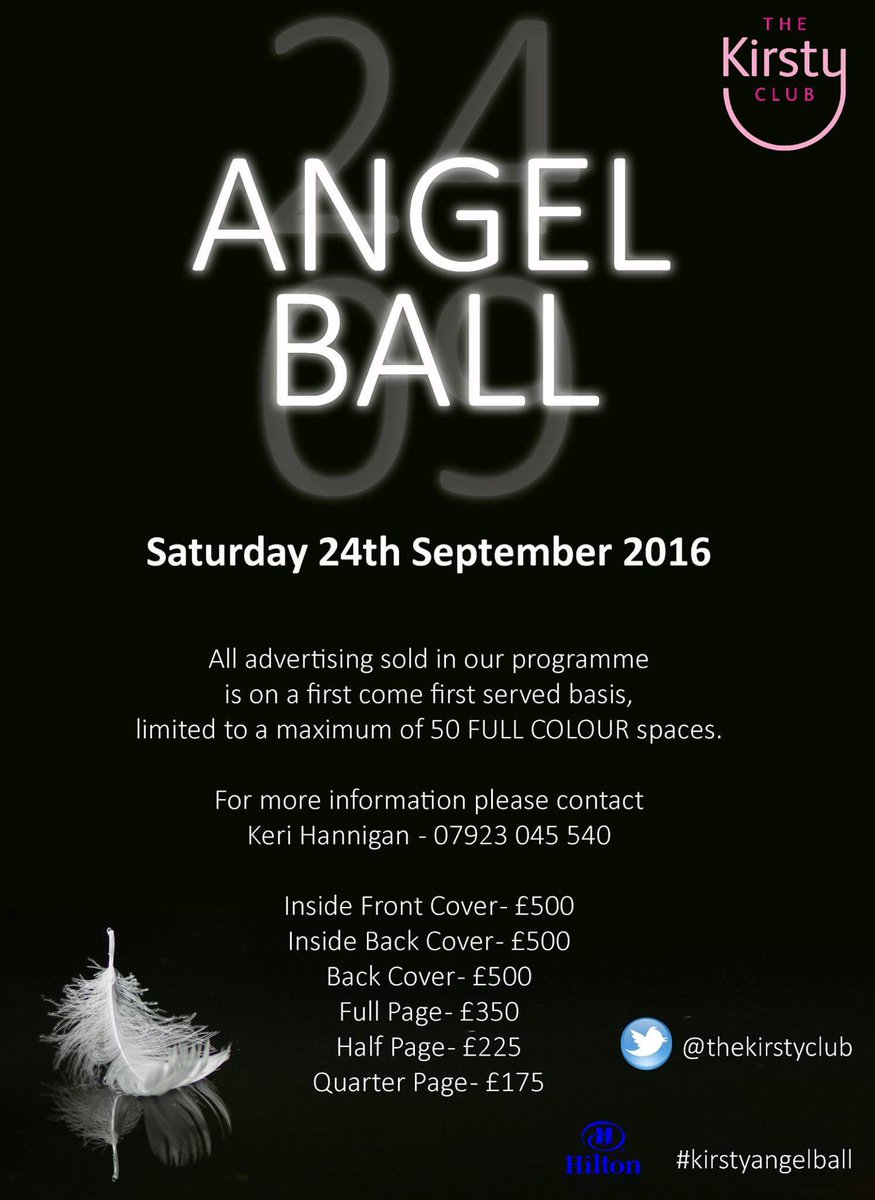 Advertising space available. Pls contact us for details.  #Manchester #kirstyangelball #kirstyhoward