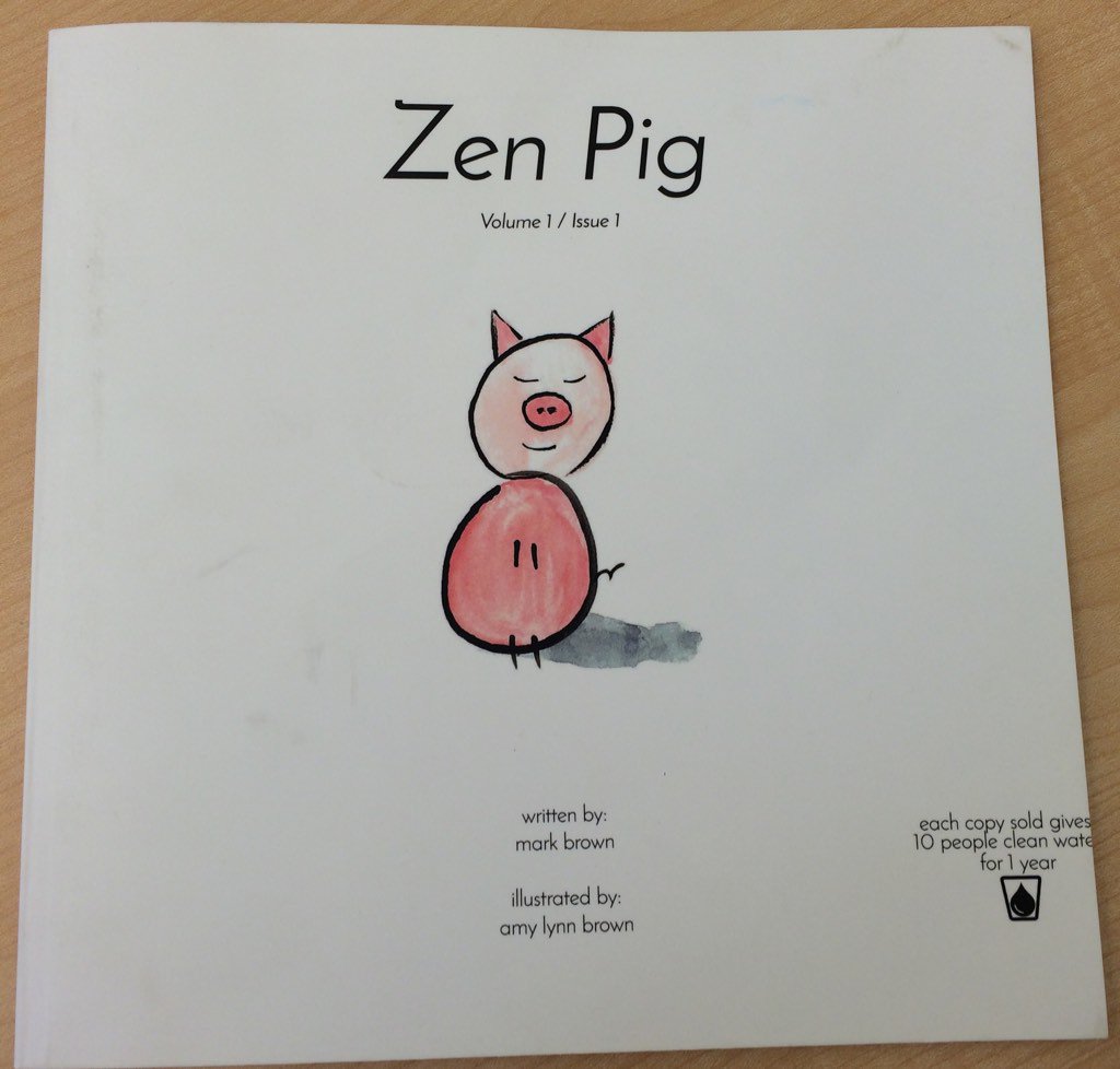 LauraRHartley's tweet image. Have been reading @ZenPigBook to classes this week in prep for author Mark Brown&apos;s visit Mar 4! @WaverlybelPTO
