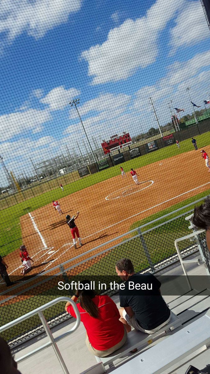 Great day to watch <a href="/LamarSoftball/">Lamar Softball</a> with <a href="/LuSigmaNu/">LuSigmaNu</a> 

Congrats on the home opener!