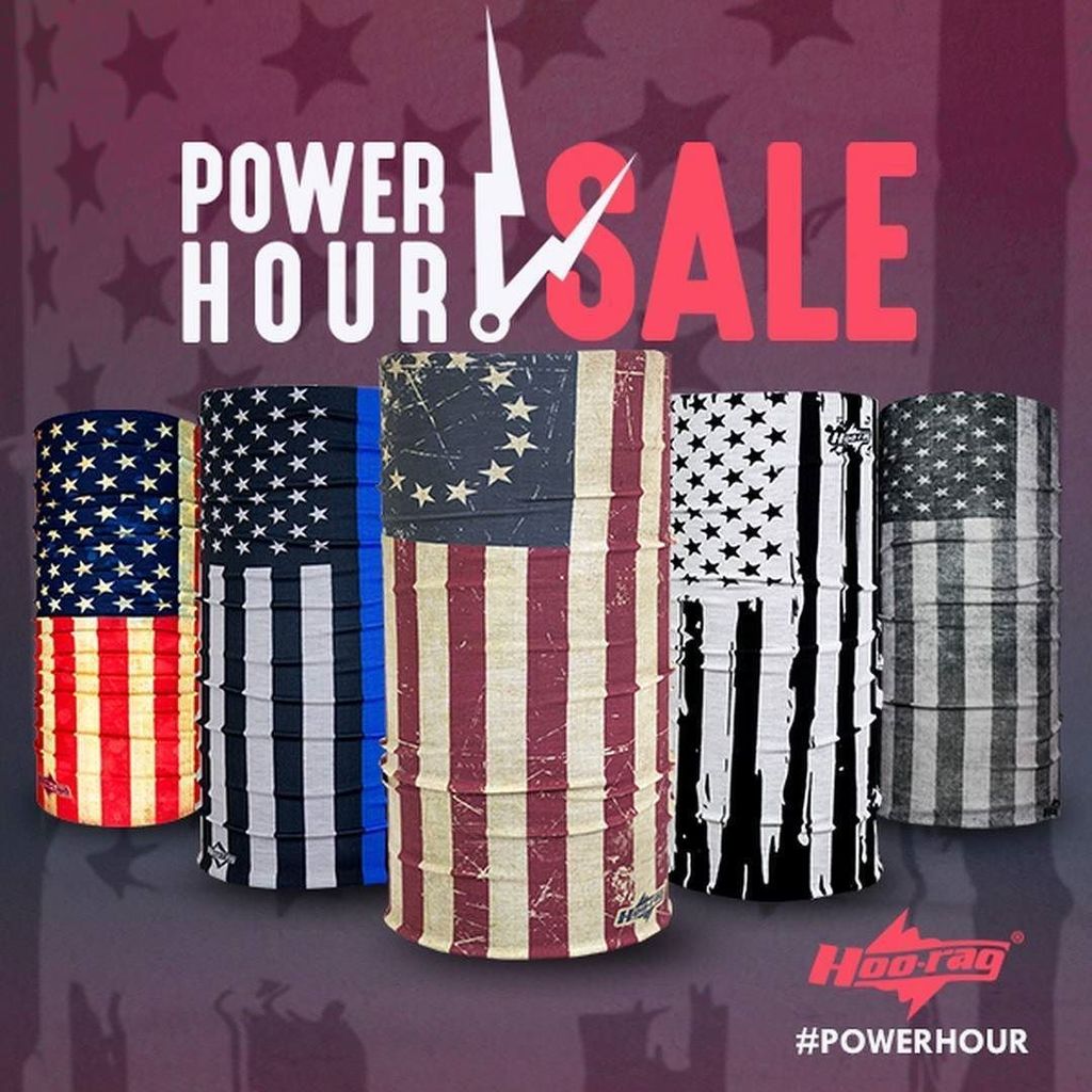 getwyldr's tweet photo. All Flag Hoo-rags on sale for only $10.95 for one hour!! Click the link in our bio to get … https://t.co/IXG5w4sBM7 https://t.co/n9ZsIXRZHf