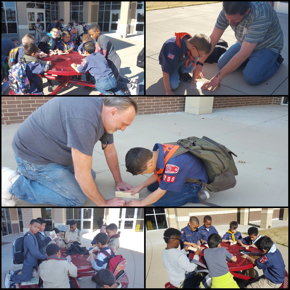 BoyscoutsPISD's tweet photo. @BoyscoutsPISD really got off to a great start yesterday preparing for #PineWoodDerby @MemorialPISD @CircleTenBSA https://t.co/KL4PJWjFzW