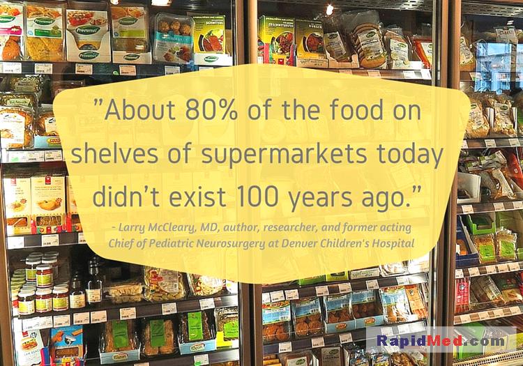 As our waistlines have grown, so have our choices in the food found on grocery store shelves. Food for thought here.