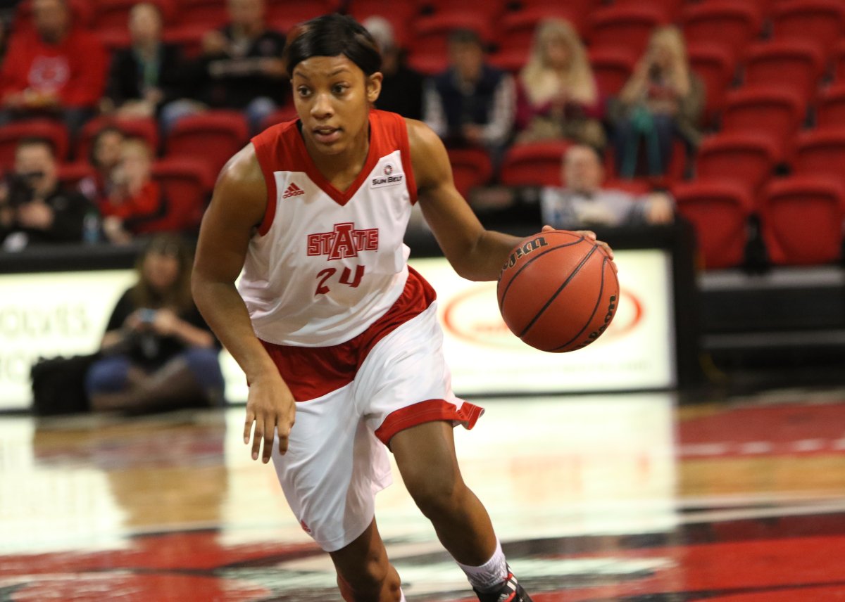 AStateRedWolves's tweet photo. Aundrea Gamble has been named a finalist for the Senior CLASS Award. Vote once a day here: https://t.co/HeAxD09h2o https://t.co/IPARN6zcWL
