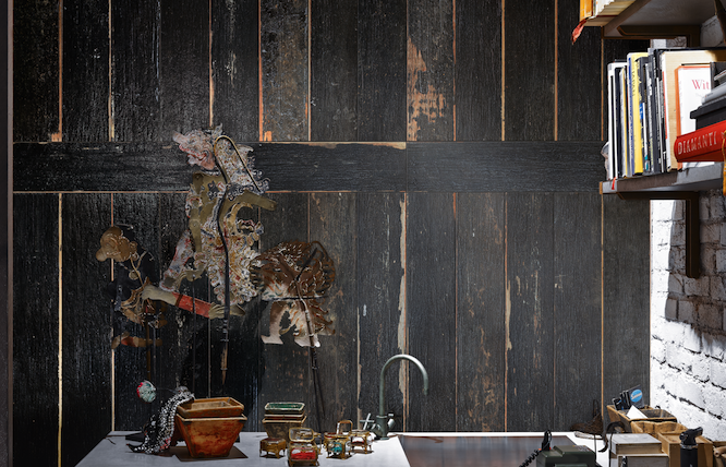 highendweekly's tweet photo. Via Emilia, a porcelain tile, paint-scraped wood panels without the heavy boards and splinters from @NemoTile_Philly https://t.co/rQKXDOqxhU