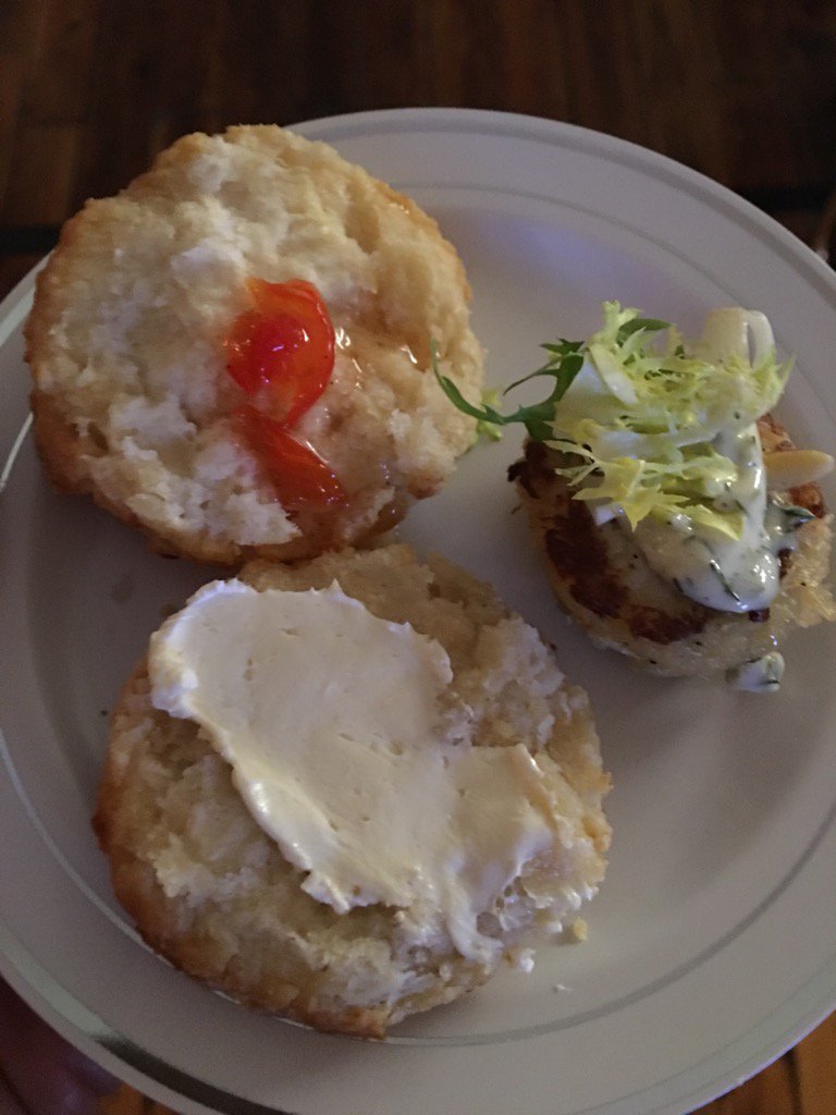 dfiske's tweet photo. You had me at biscuit. Happy Anniversary #AustinWay magazine! @StellaSanJac @AustinWayMag https://t.co/5BqnR2J2nY