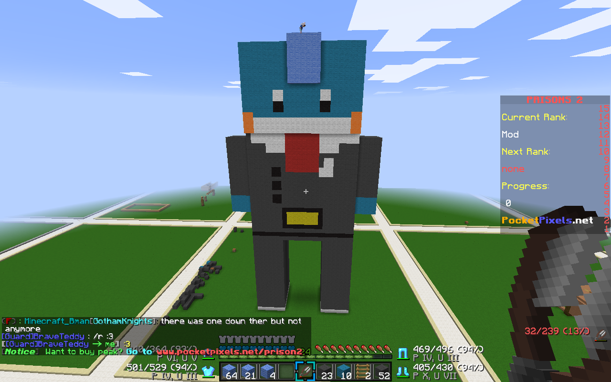 fletcherclarke3's tweet photo. @HuskyMUDKIPZ  Prison 2 hype visit my plot when u recored please ./plot visit themanjigsaw https://t.co/Khzz6gxdzX