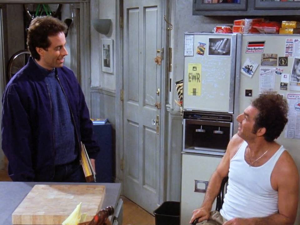 "You got your shirt in my oven?" #Seinfeld https://t.co/9waheDddbQ