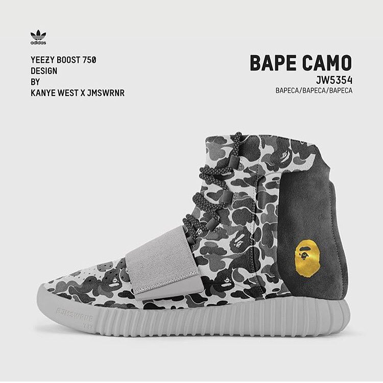 IamVitalle's tweet photo. Yeezy X Bape Camo. https://t.co/NYzE4zVnqP