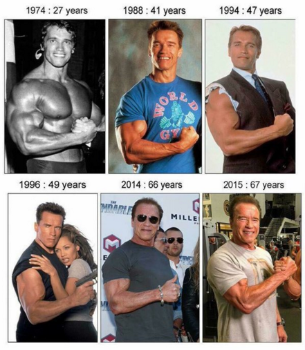 BuzzLamp's tweet photo. Charting the world's most famous arm over a 40 year span. https://t.co/nKNSdfYXmc
