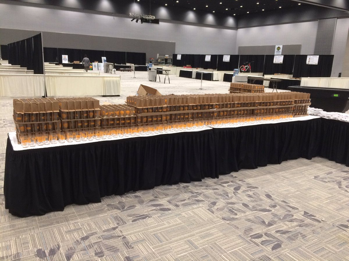 We're ready to go for tomorrow! RT if you're coming to Steins and Vines 2016!