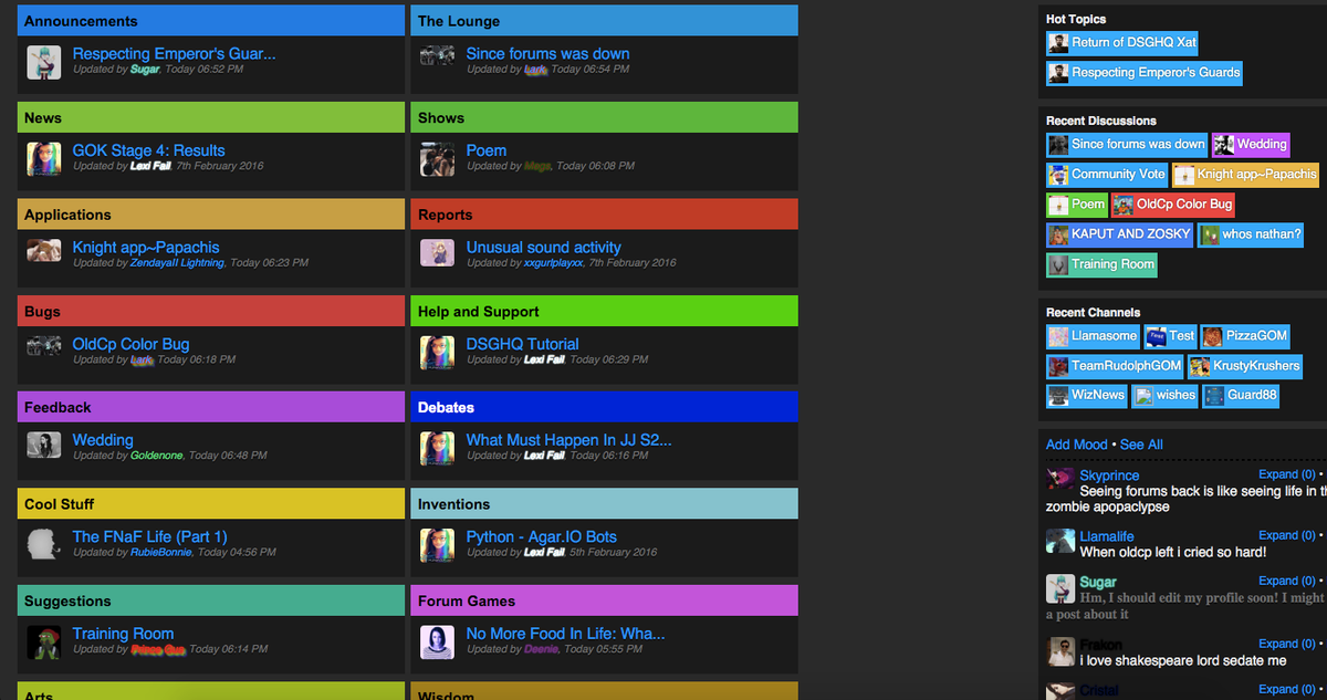 DSGHQ's tweet photo. The DSGHQ forums are back, better than ever. https://t.co/sTbgzrpz7u https://t.co/9zWDlWugvF
