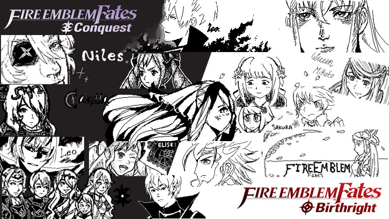 NintendoAmerica's tweet image. Miiverse is channeling its excitement for #FireEmblemFates into creative pieces of art! Ninten.do/6014BbfzM
