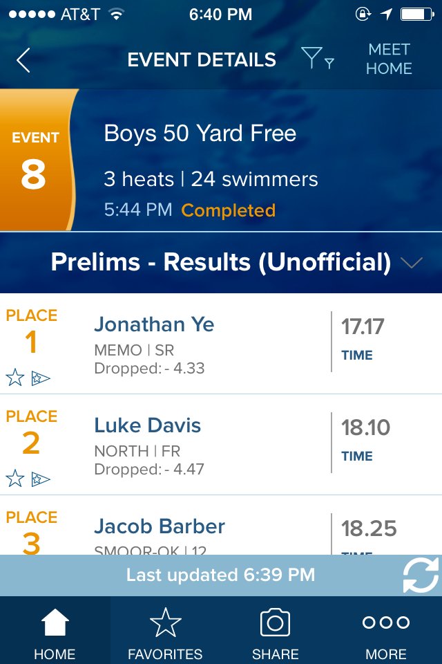aeswimclub's tweet photo. These Oklahoma boys are fast! cc: #@swimswamnews #timingsystems #AESC https://t.co/Xux53tA8eW