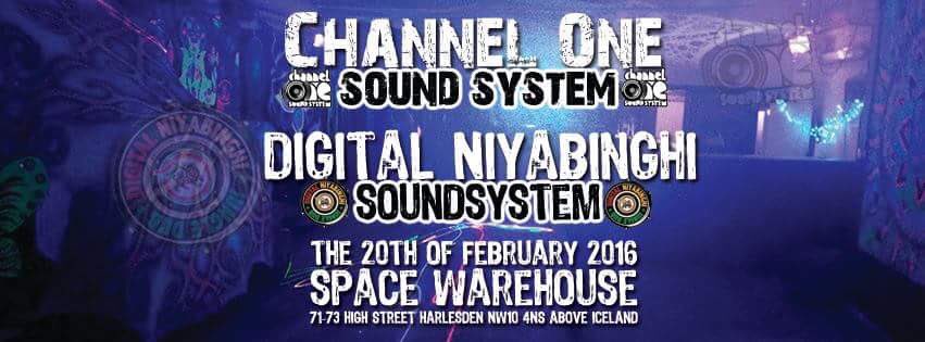 TONIGHT 20th Feb we team up w. <a href="/ChannelOneSound/">Channel One Sound</a> in #NW10 for a night of #dub #jungledub facebook.com/events/1660129… RT