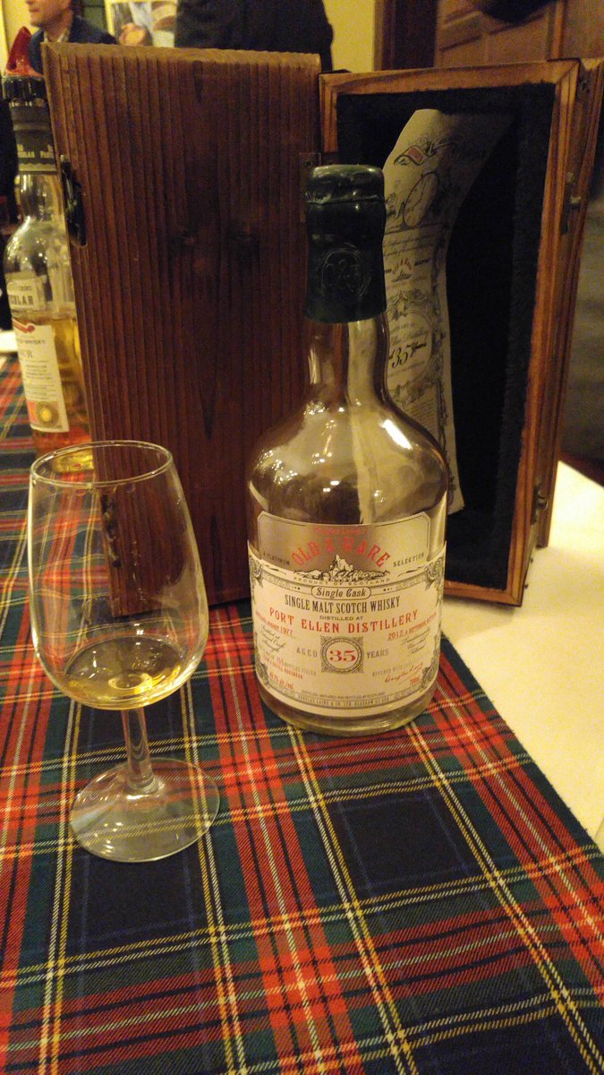That moment when got drink #whiskey you will never drink for your rest of your life thanks <a href="/PortEllenWhisky/">Port Ellen Whisky</a>