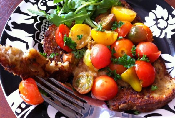 VegWeb's tweet photo. Savory French toast, anyone? https://t.co/8rJH8g2Zwy #vegan #recipe https://t.co/JdyH2CaDPh