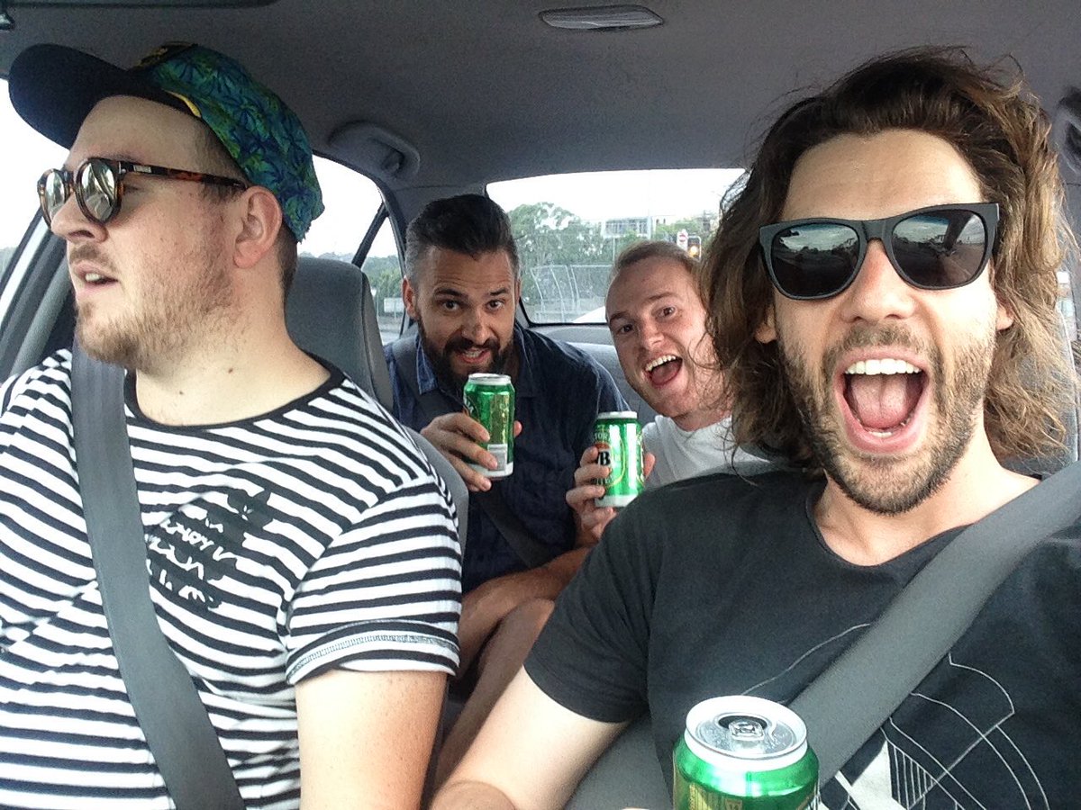 #BurgerBoys trip to <a href="/CarlsJrAU/">Carl's Jr. Australia</a>. 2 hour road trip for some tasty burgs! 🍔🍔🍔🍔🍔🍔🍔