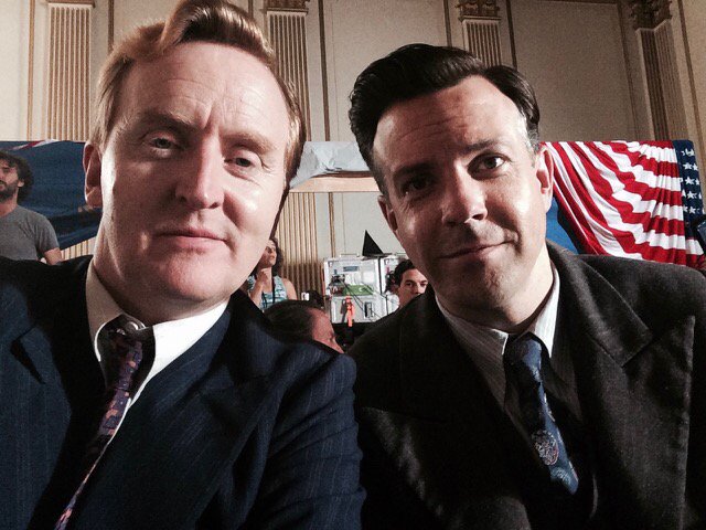 TonyCurran69's tweet photo. Fun times during shooting #RACE 
@jasonsudeikis #stephanfrench  @jeremyferdman #jonathanhiggins @stephenhopkins https://t.co/3RKmUYCz90