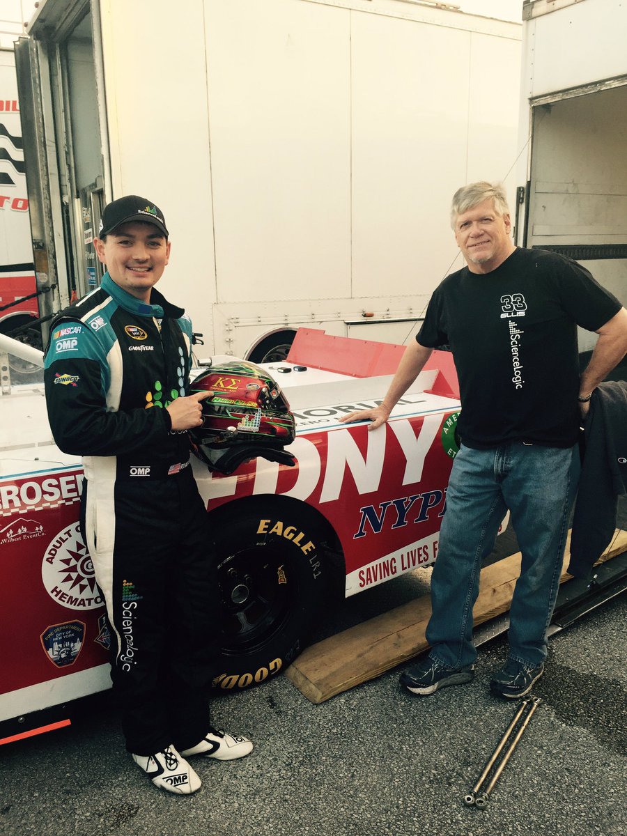 chuckmoffat's tweet image. He didn't qualify for tonight's #NCWTS race but #KappaSig @ryanellisracing isn't discouraged. #AEKDB @KappaSigmaHQ