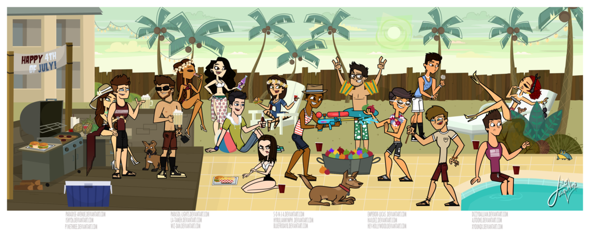 roxyrose1231's tweet image. its hot so haveing a pool party with my friends ;3