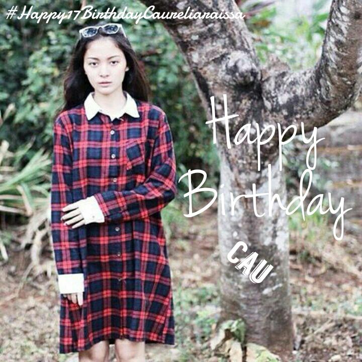 payputriayu's tweet photo. Wahwahwah HAPPY BIRTHDAY teteh cauuuu🎉❤🎊🎂 @caureliaraissa https://t.co/BwziwMyfiH