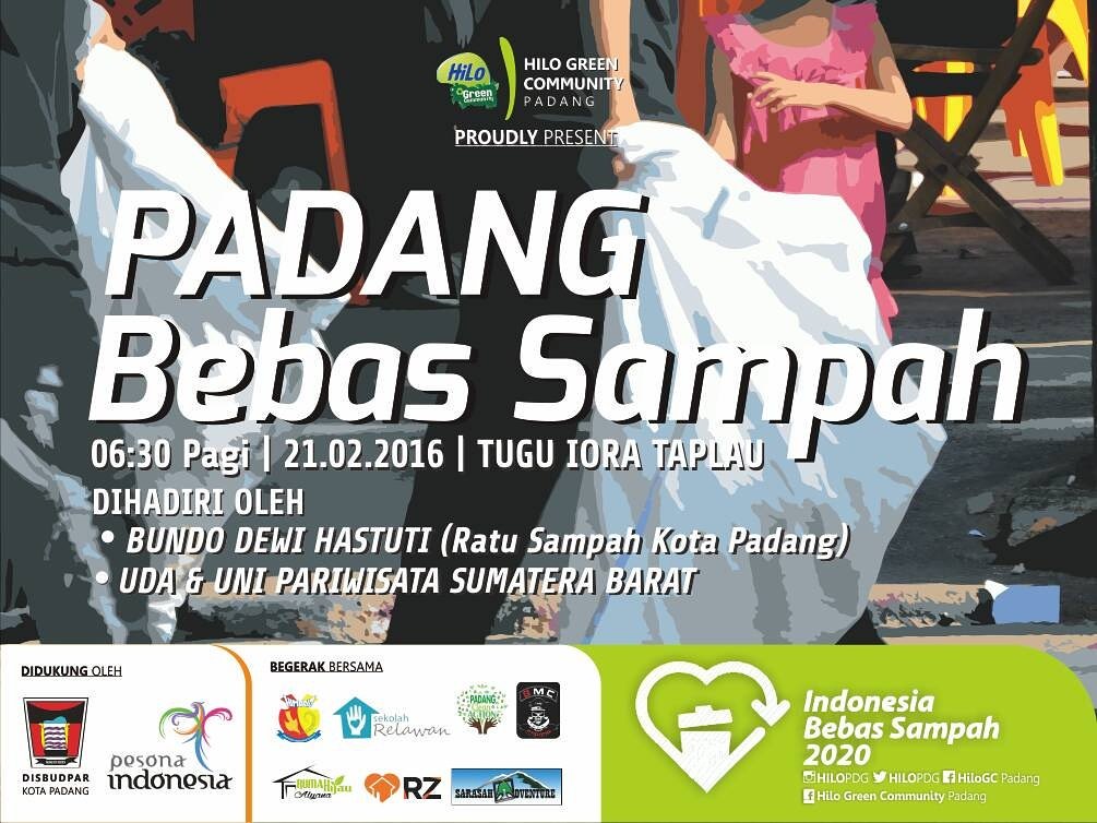 Sejalan dengan program - programnya Pak <a href="/MahyeldiPadang/">Mahyeldi Wako Padang</a> Kita #IkutGerak yuk dalam Padang #bebassampah2020