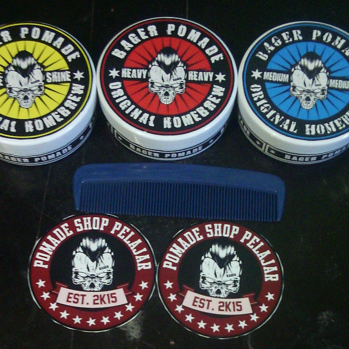 Bager pomade
Variant : Shine , Medium dan heavy
idr: 45.000
#PomadeShopPelajar
