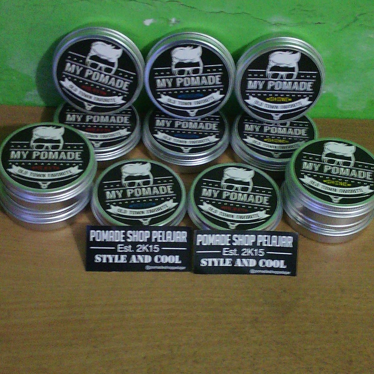 MY POMADE
Variant  : Shine , medium dan heavy
Idr: 60.000
#PomadeShopPelajar