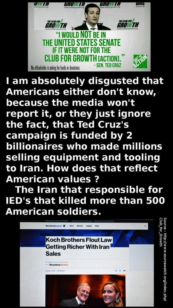 GGbear66's tweet photo. @realDonaldTrump Koch funding Club for Growth https://t.co/XCzxcYQCHI https://t.co/WilDaCzuvM