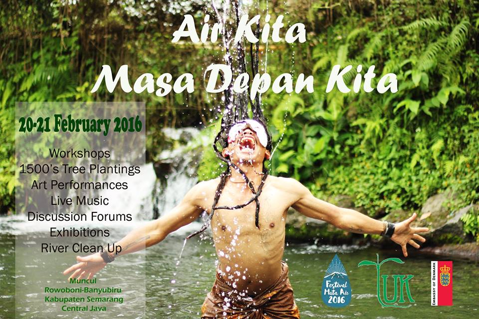 NVCL support #FMA2016 yang punya agenda panjang soal kelestarian air dan lingkungan. Air Kita, Masa Depan Kita