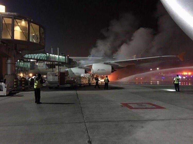 абу даби горел