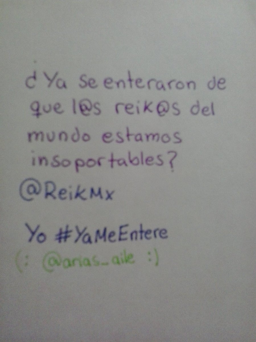 BethNavarrita's tweet photo. #Pupuh "@arias_aile: #ReikaINSOPORTABLE #ReikaAnsiosa
#YoConReik @ReikMx #YaMeEnteré @BethNavarrita @PeligroZone https://t.co/qITv5Vbrlh"